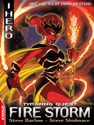 cover image of EDGE: I, Hero Quests: Fire Storm